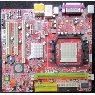 Б/У материнская плата с дефектом MSI MS-7253 K9VGM-V VER 1.1 s.AM2 (Ивановское)