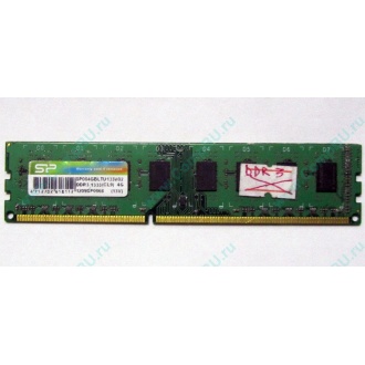 НЕРАБОЧАЯ память 4Gb DDR3 SP (Silicon Power) SP004BLTU133V02 1333MHz pc3-10600 (Ивановское)